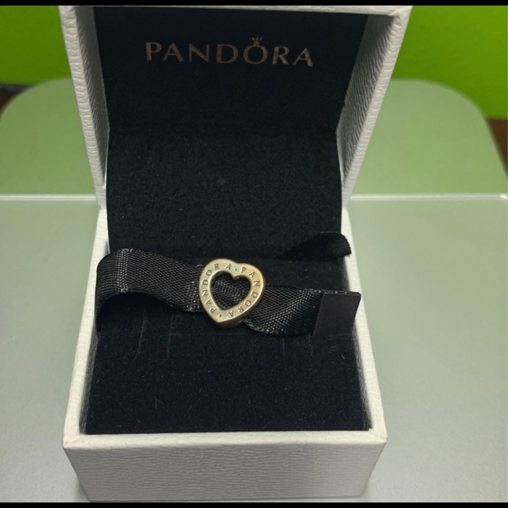 Heart Shaped Pandora Charm